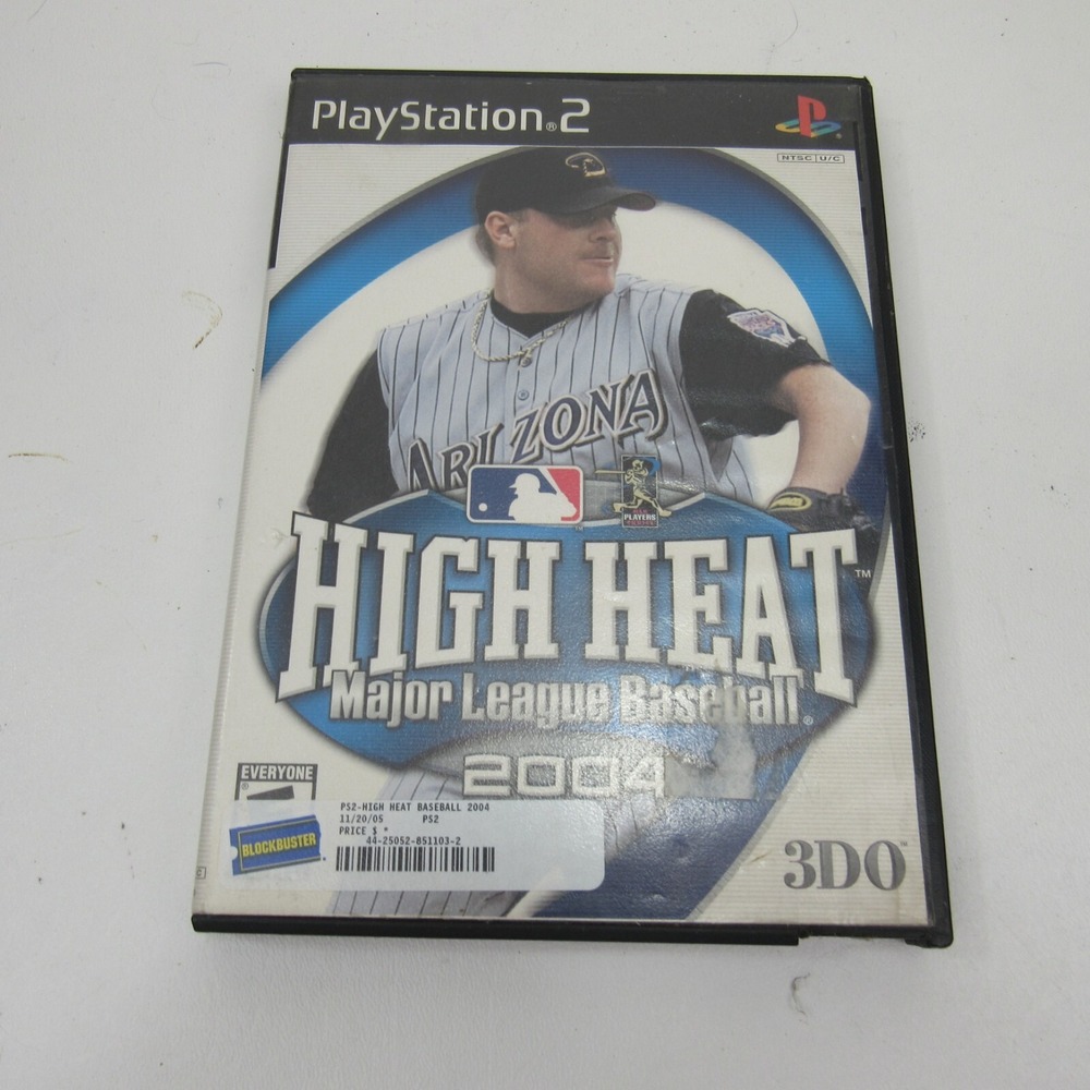 High Heat Major League Baseball 2003 Playstation 2 PS2